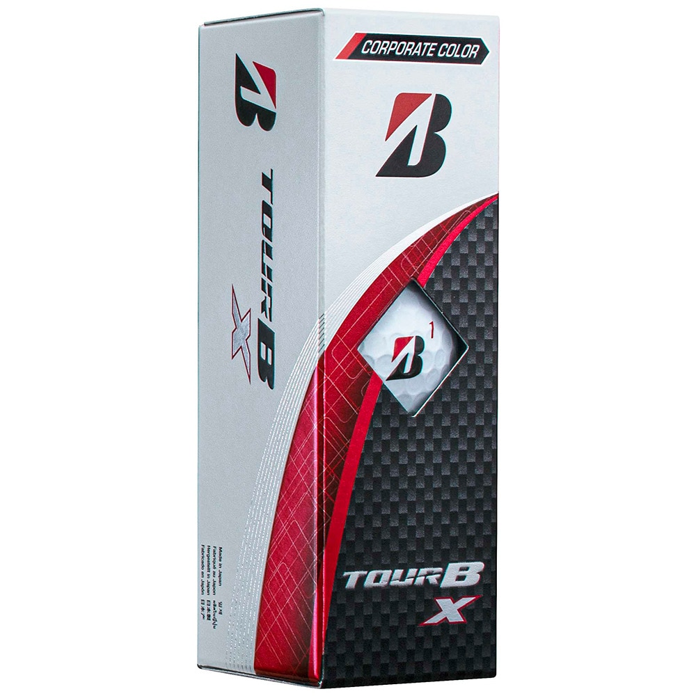 ブリヂストンゴルフ（BRIDGESTONE GOLF）（メンズ）24TOUR B X ゴルフボール B4CXJ スリーブ(3個入り)
