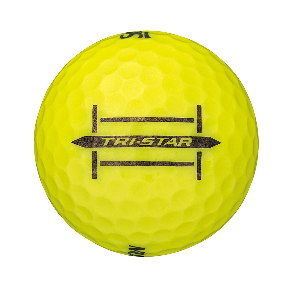 スリクソン（SRIXON）（メンズ）TRI-STAR5 ゴルフボール YEL スリーブ(3個入り)