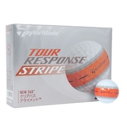 テーラーメイド（TAYLORMADE）（メンズ）ゴルフボール 24 TR Stripe OR DZ 1ダース(12個)