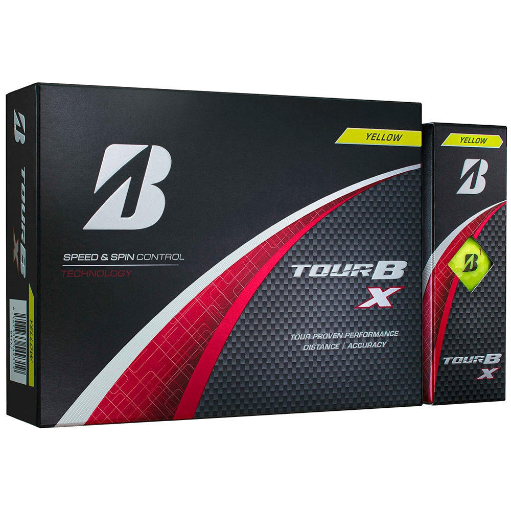 ブリヂストンゴルフ（BRIDGESTONE GOLF）（メンズ）24TOUR B X ゴルフボール B4YXJ ダース(12個入り)