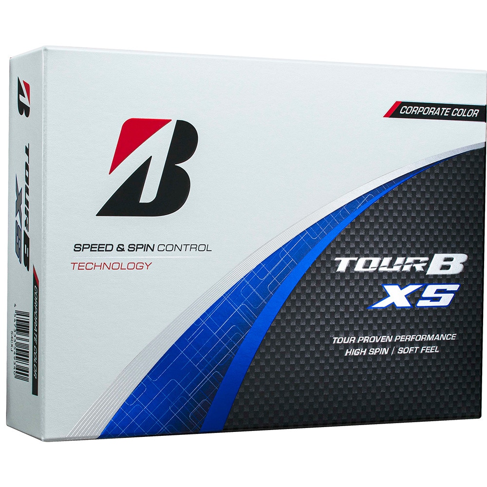 ブリヂストンゴルフ（BRIDGESTONE GOLF）（メンズ）24TOUR B XS ゴルフボール S4CXJ ダース(12個入り)