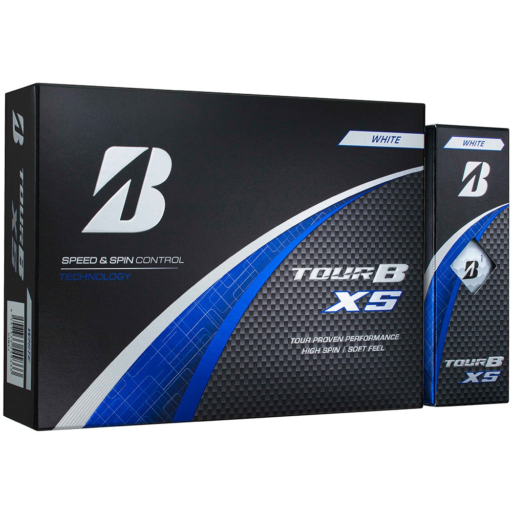 ブリヂストンゴルフ（BRIDGESTONE GOLF）（メンズ）24TOUR B XS ゴルフボール S4WXJ ダース(12個入り)