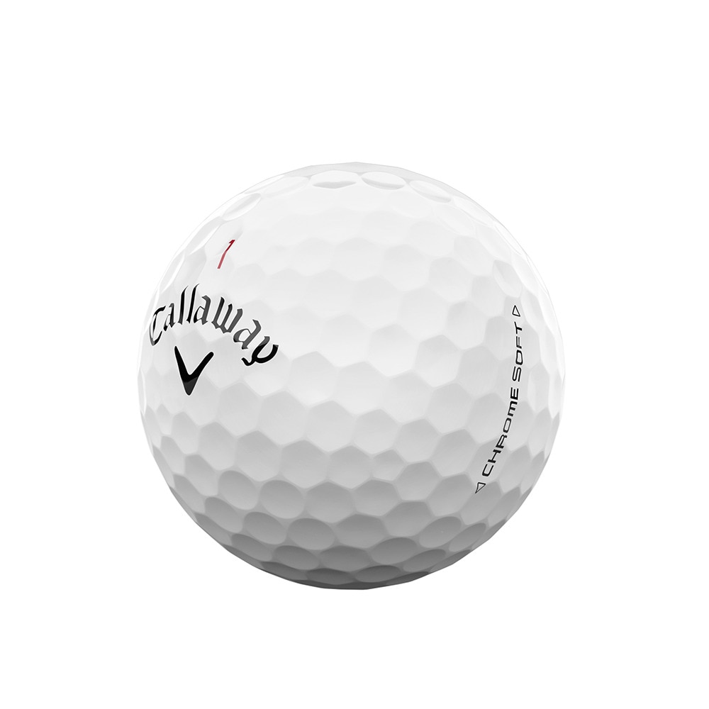 キャロウェイ（CALLAWAY）（メンズ）CHROME SOFT ゴルフボール スリーブ(3個入り) クロムソフト