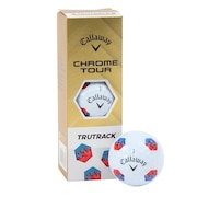 (メンズ)ゴルフボール CHRM TOUR 24 TRUTRK 3B スリーブ 3個入り
