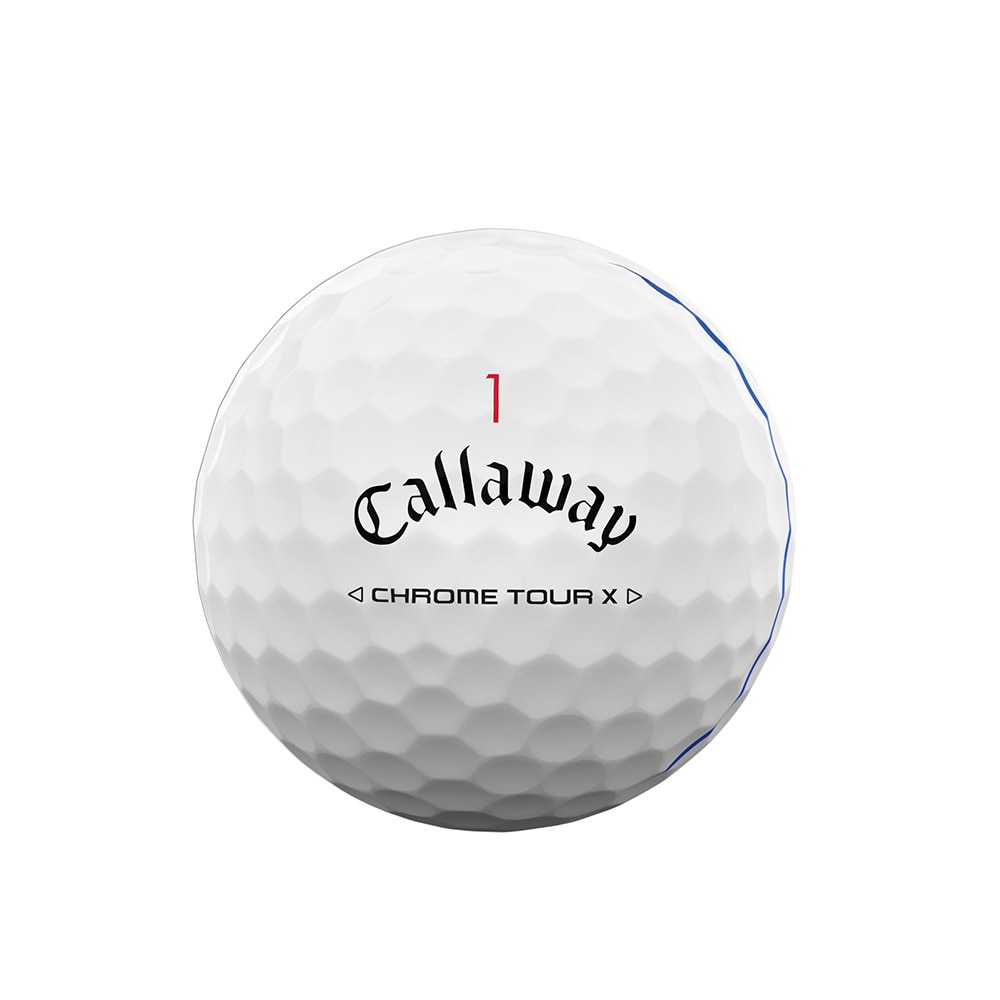 キャロウェイ（CALLAWAY）（メンズ）CHROME TOUR X トリプル・トラック ゴルフボール スリーブ(3個入り) クロムツアー