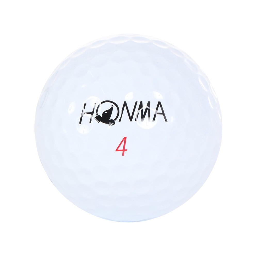 本間ゴルフ（HONMA）（メンズ、レディース）ゴルフボール TW-X 2024 BTQ2402 WH スリーブ(3個入り)