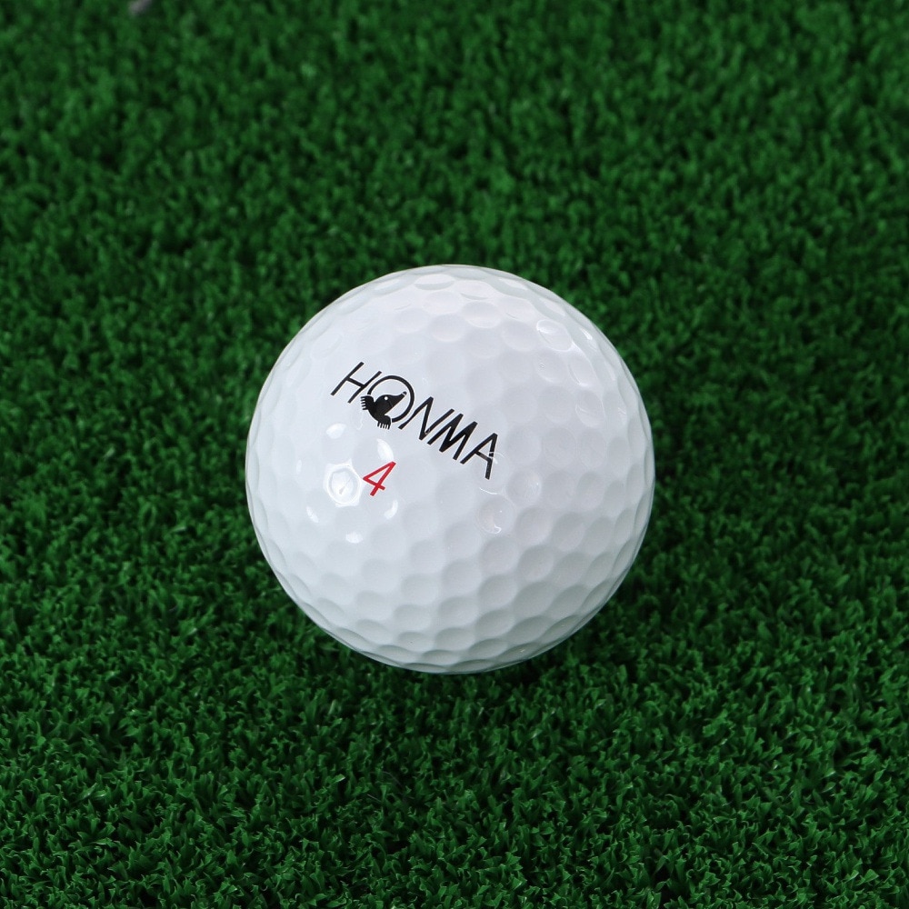 本間ゴルフ（HONMA）（メンズ、レディース）ゴルフボール TW-X 2024 BTQ2402 WH スリーブ(3個入り)