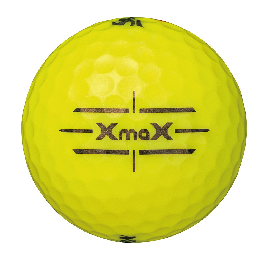 スリクソン（SRIXON）（メンズ）XmaX ゴルフボール YEL スリーブ(3個入り)