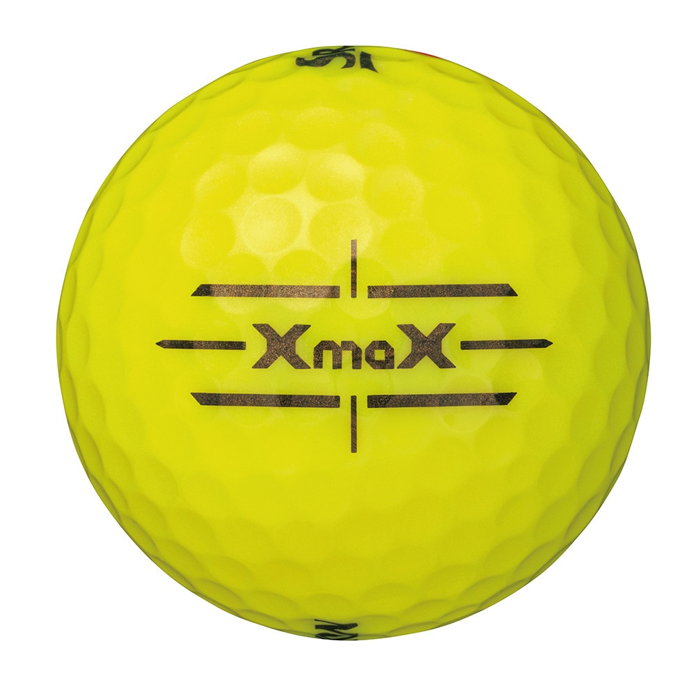 スリクソン（SRIXON）（メンズ）XmaX ゴルフボール YEL スリーブ(3個入り)