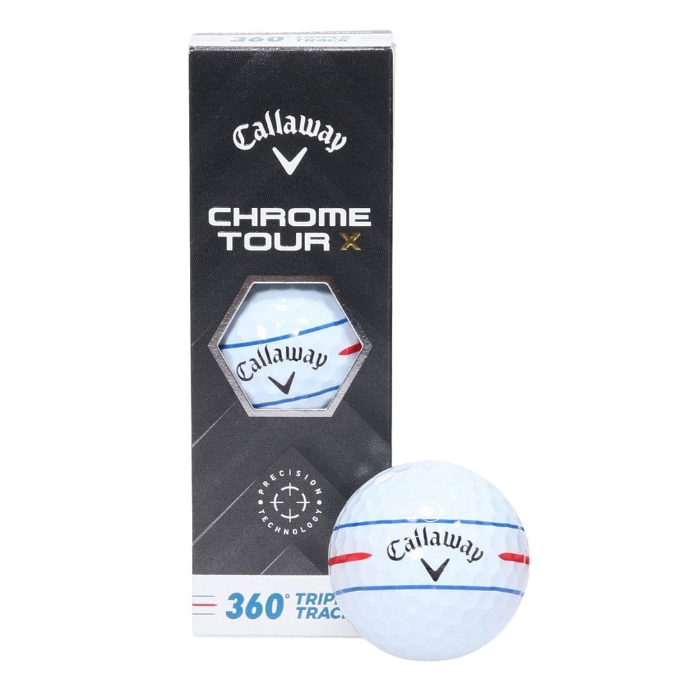 キャロウェイ（CALLAWAY）（メンズ）ゴルフボール CHRM TOUR X 24 360TT 3B スリーブ(3個入り)
