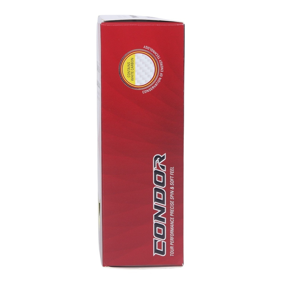 ボルビック（Volvik）（メンズ）ゴルフボール CONDOR 3PC VV5PNA21 YELスリーブ(3個入り)