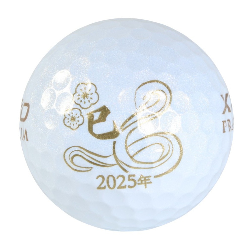 ゼクシオ（XXIO）（メンズ、レディース）ゴルフボール プレミアム 9 干支 XN PRM9 GLD ET25 スリーブ(3個入り)