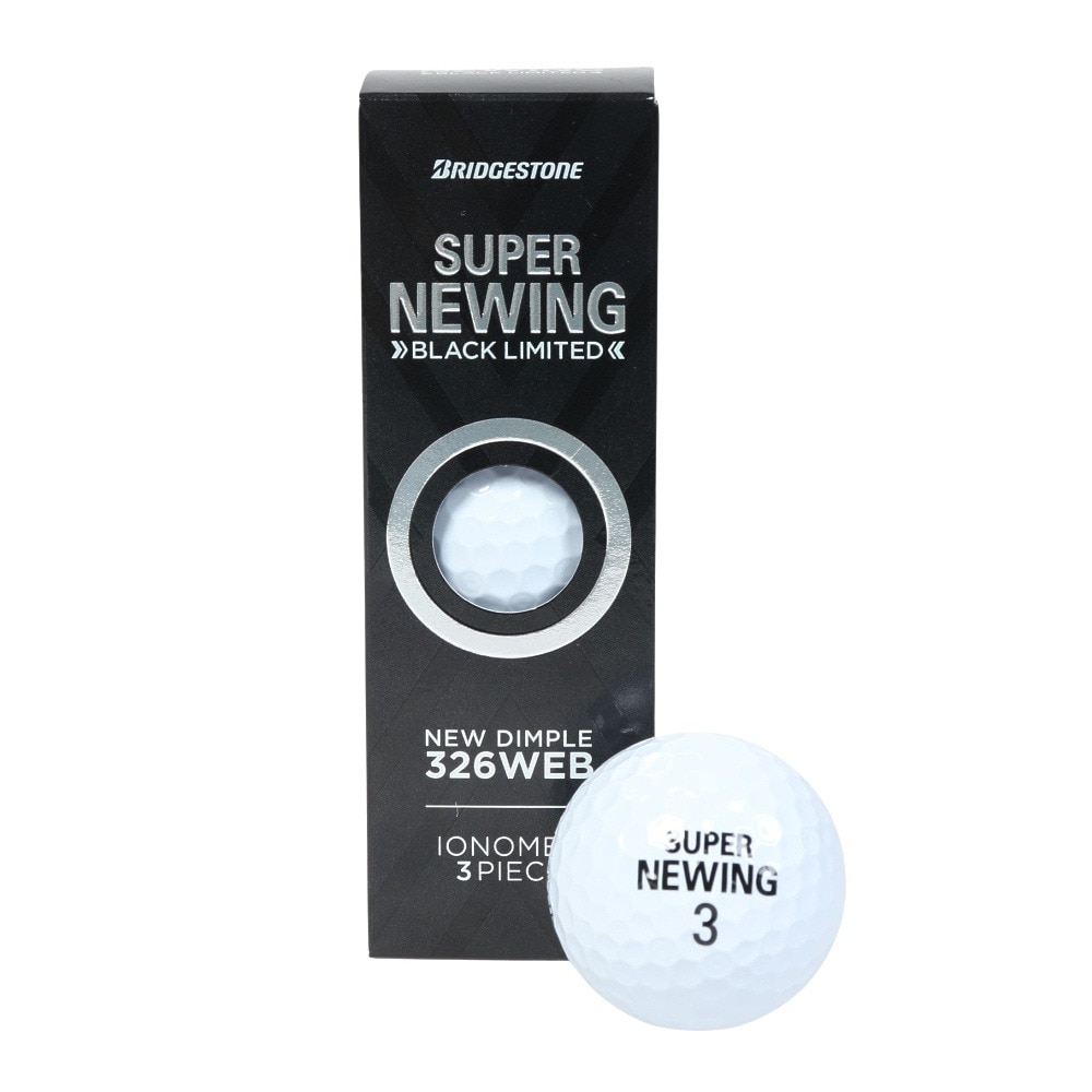 ニューイング（メンズ）ゴルフボール 24SP NEWING BK LTD4 ZHWX 3P スリーブ(3個入り)