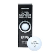 (メンズ)ゴルフボール 24SP NEWING BK LTD4 ZHWX 3P スリーブ(3個入り)