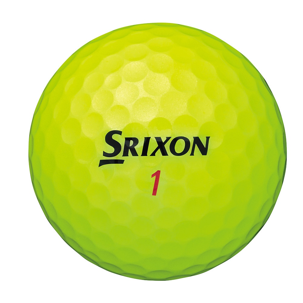 スリクソン（SRIXON）（メンズ）ゴルフボール  Z-STAR XV9 SRX YEL スリーブ(3個入り)