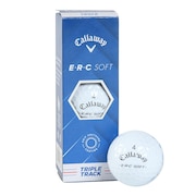 (メンズ、レディース、キッズ)ゴルフボール ERCSOFT 25 TT 3B スリーブ(3個入り)