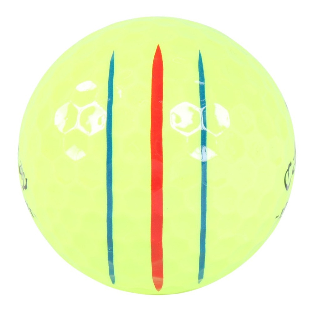 キャロウェイ（CALLAWAY）（メンズ、レディース、キッズ）ゴルフボール ERCSOFT YLW 25 TT 3B スリーブ(3個入り)