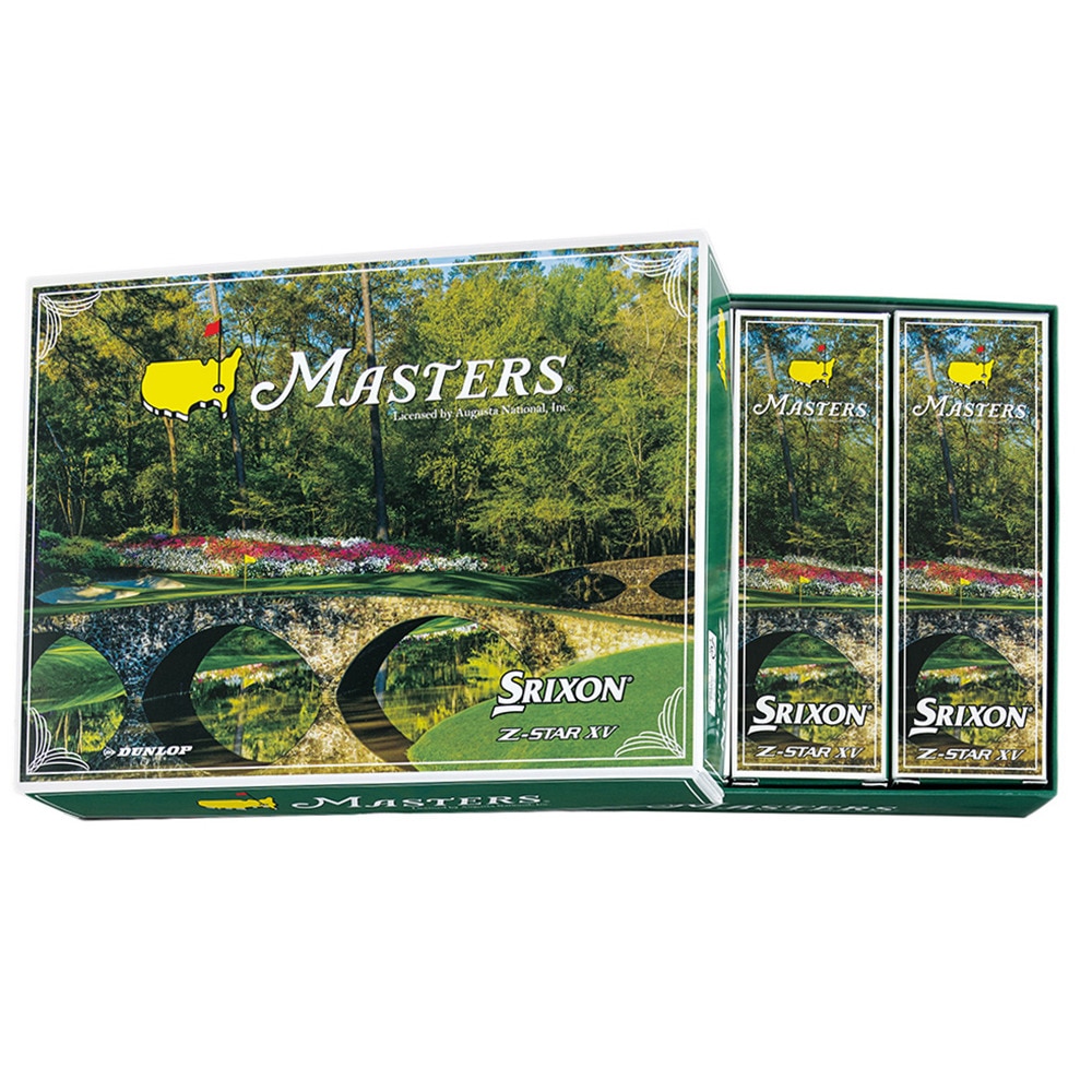 スリクソン（SRIXON）（メンズ）ゴルフボール Z-STAR XV 9マスターズモデル ZSTARXV9 スリーブ(3個入り)