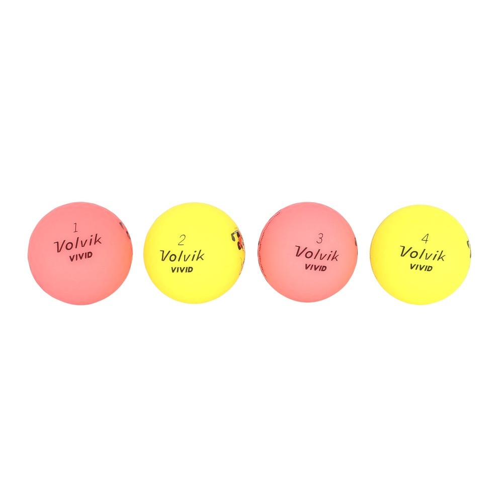 ボルビック（Volvik）（メンズ、レディース）ゴルフボール ディズニー ミニー ゴルフ ダースパック (12個入り) VV5PNA16