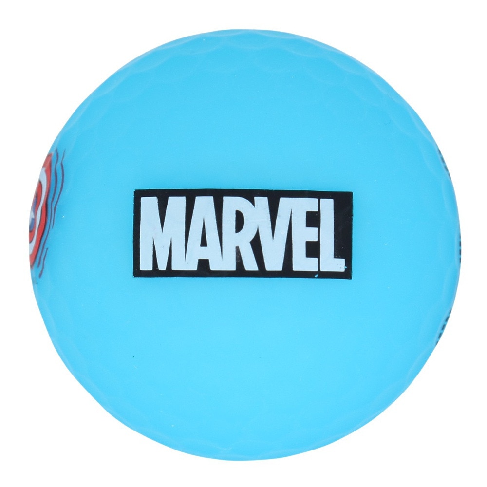 ボルビック（Volvik）（メンズ、レディース）ゴルフ マーベルパック3.0 4ボール マーカーセット キャプテンアメリカ スリーブ(4個入り) VV5RNA03