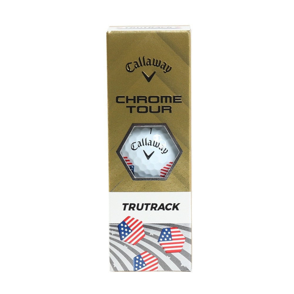 キャロウェイ（CALLAWAY）（メンズ）ゴルフボール CHRM TOUR 24 TRUTRK USA 3B スリーブ(3個入り)