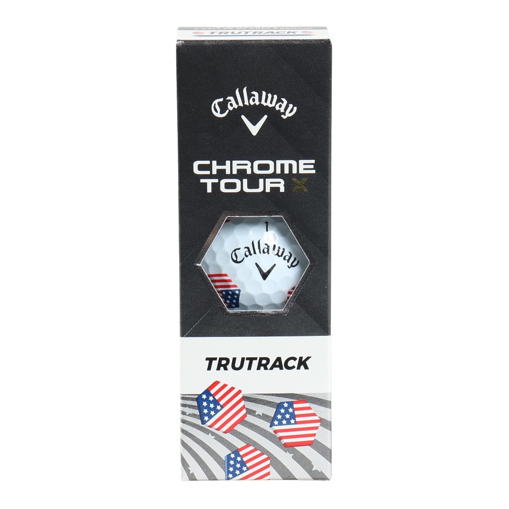 キャロウェイ（CALLAWAY）（メンズ）ゴルフボール CHRM TOUR X 24 TRUTRK USA 3B スリーブ(3個入り)