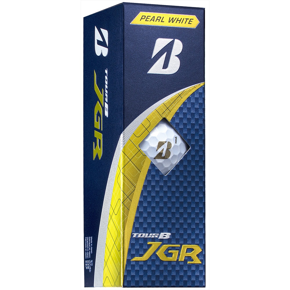 ブリヂストンゴルフ（BRIDGESTONE GOLF）（メンズ）ゴルフボール TOUR B JGR 25 J5GX 3P スリーブ(3個入り)