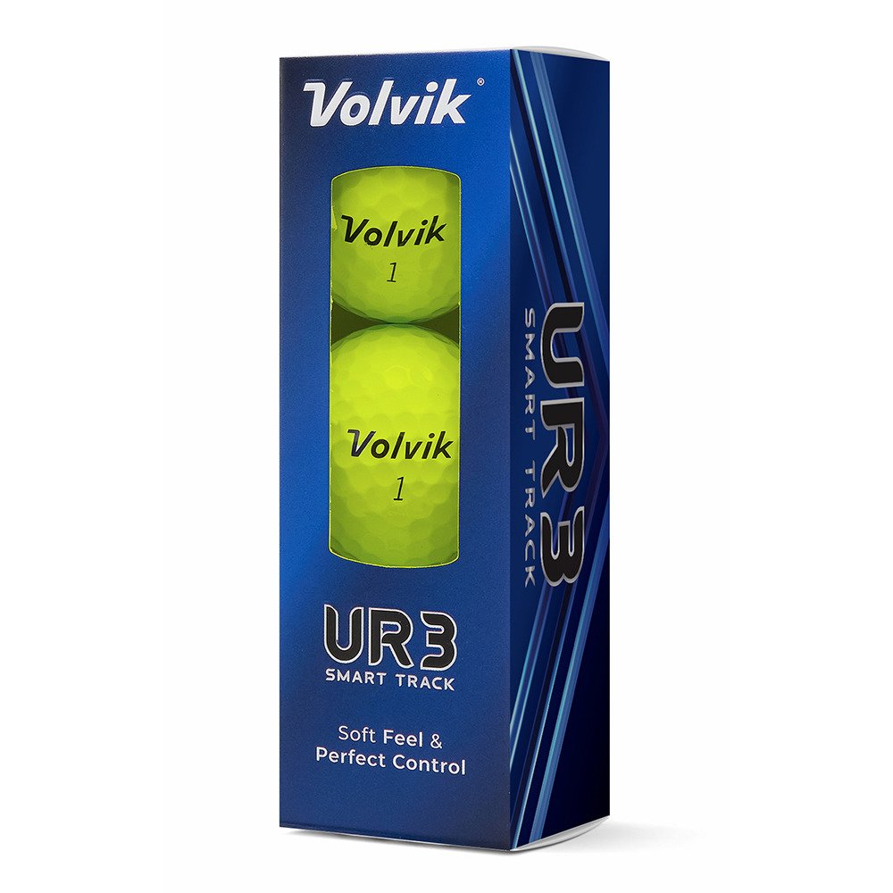 ボルビック（Volvik）（メンズ）UR3 ST ゴルフボール VV5UNA12 WHT