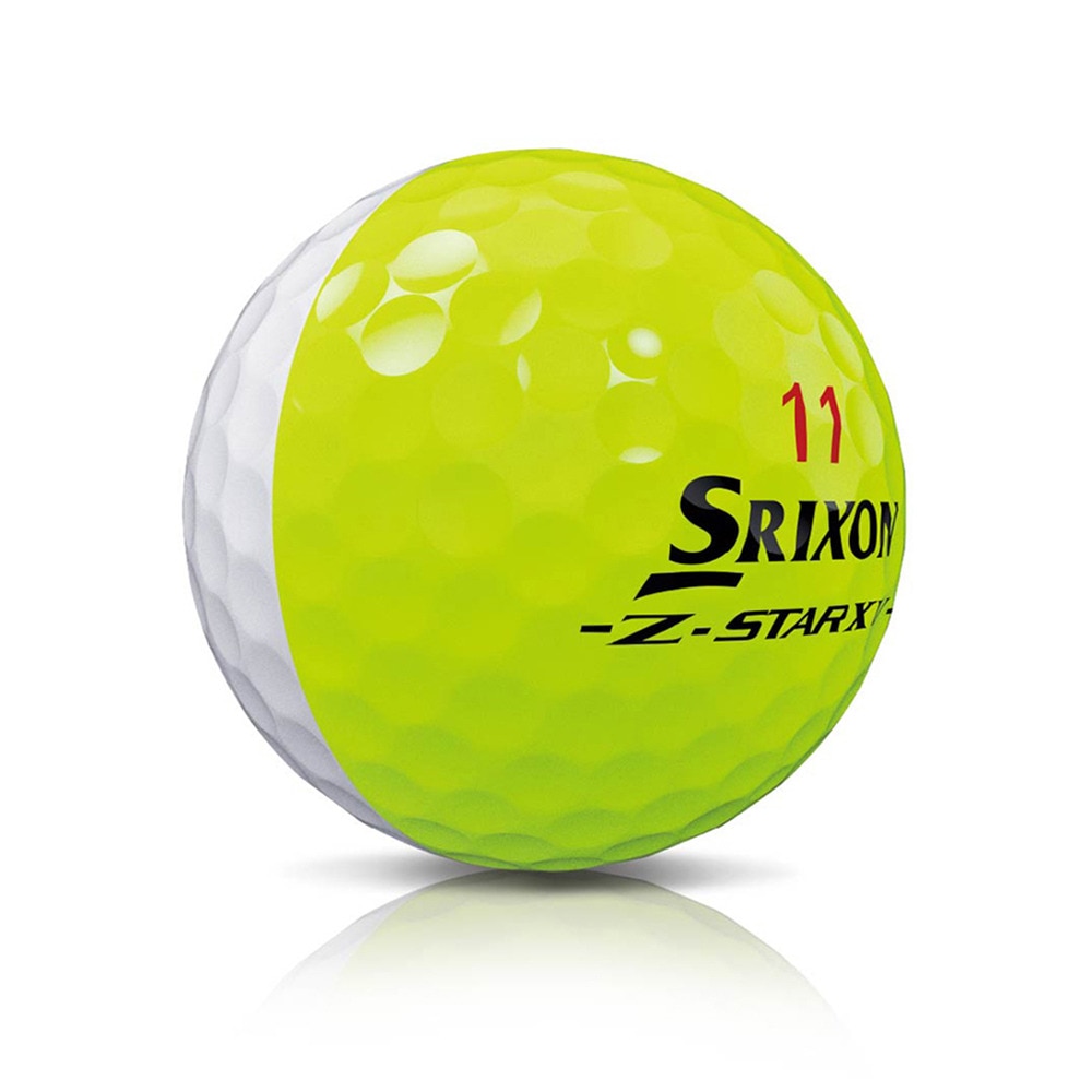 スリクソン（SRIXON）（メンズ）ゴルフボール Z－STAR XV9 ディバイド SN ZSXV9 DIV WY スリーブ(3個入り)