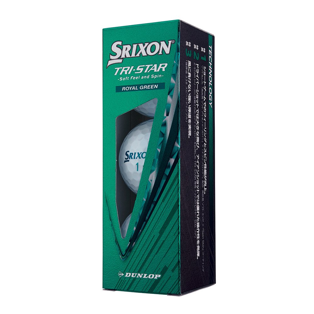 スリクソン（SRIXON）（メンズ）ゴルフボール TRI-STAR6 3ケ SN TRS6