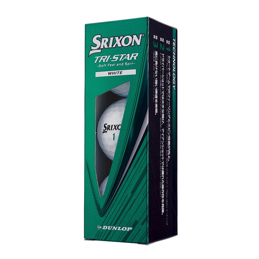 スリクソン（SRIXON）（メンズ）ゴルフボール TRI-STAR6 3ケ SN TRS6