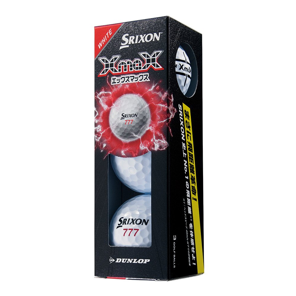 新品 スリクソン SRIXON XmaX ゴルフボール 3ダース ホワイト 楽天市場】スリクソン SRIXON ゴルフボール 3ダース 36個入 エックス