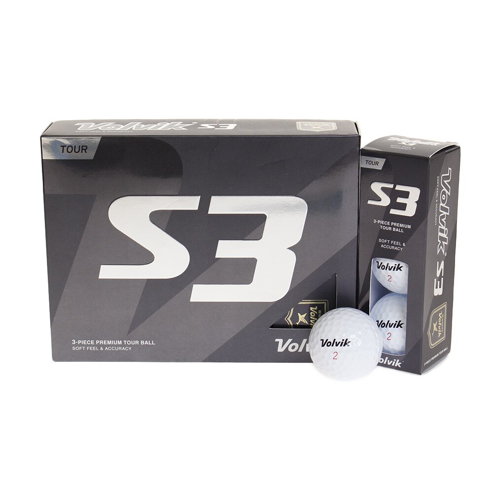 ゴルフボール S3 Np ホワイト Sl 1ダース ボルビック エルブレス ゴルフボール S3 Np ホワイト Sl 1ダース ボルビック エルブレス