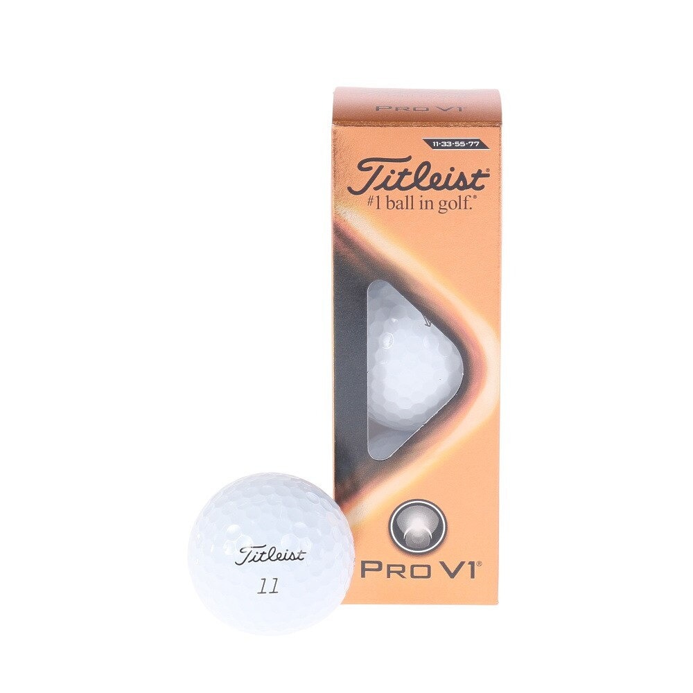 ゴルフボール Pro V1 ダブルナンバー ダース 12個 T27s 3plej タイトリスト ゴルフ用品はヴィクトリアゴルフ