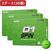 (メンズ、レディース)【3ダースセット】D1 SPIN 2023D1 SPIN BTQ2301 GR 3ダース(36個入り)