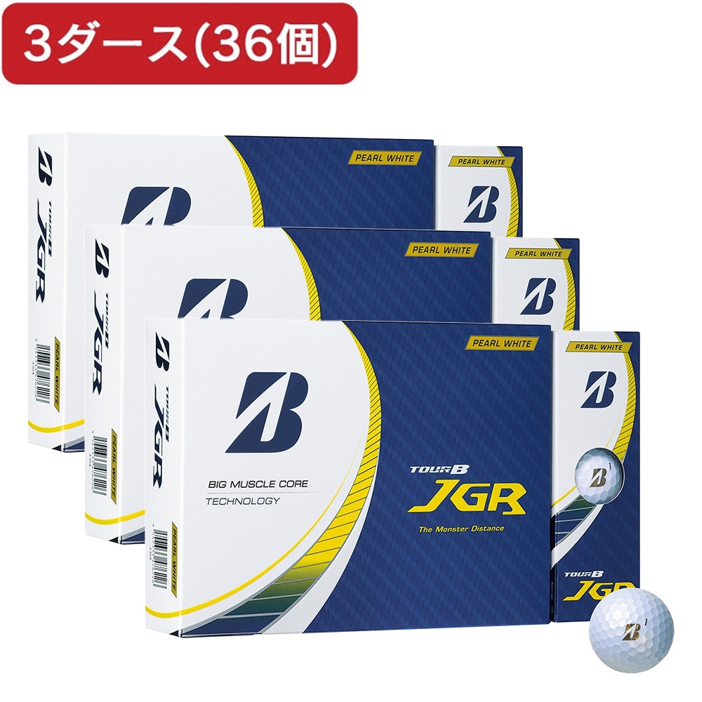 ブリヂストンゴルフ（BRIDGESTONE GOLF）（メンズ、レディース）【3ダースセット】ゴルフボール 23TOUR B JGR J3GX 3P 3ダース(36個入り)
