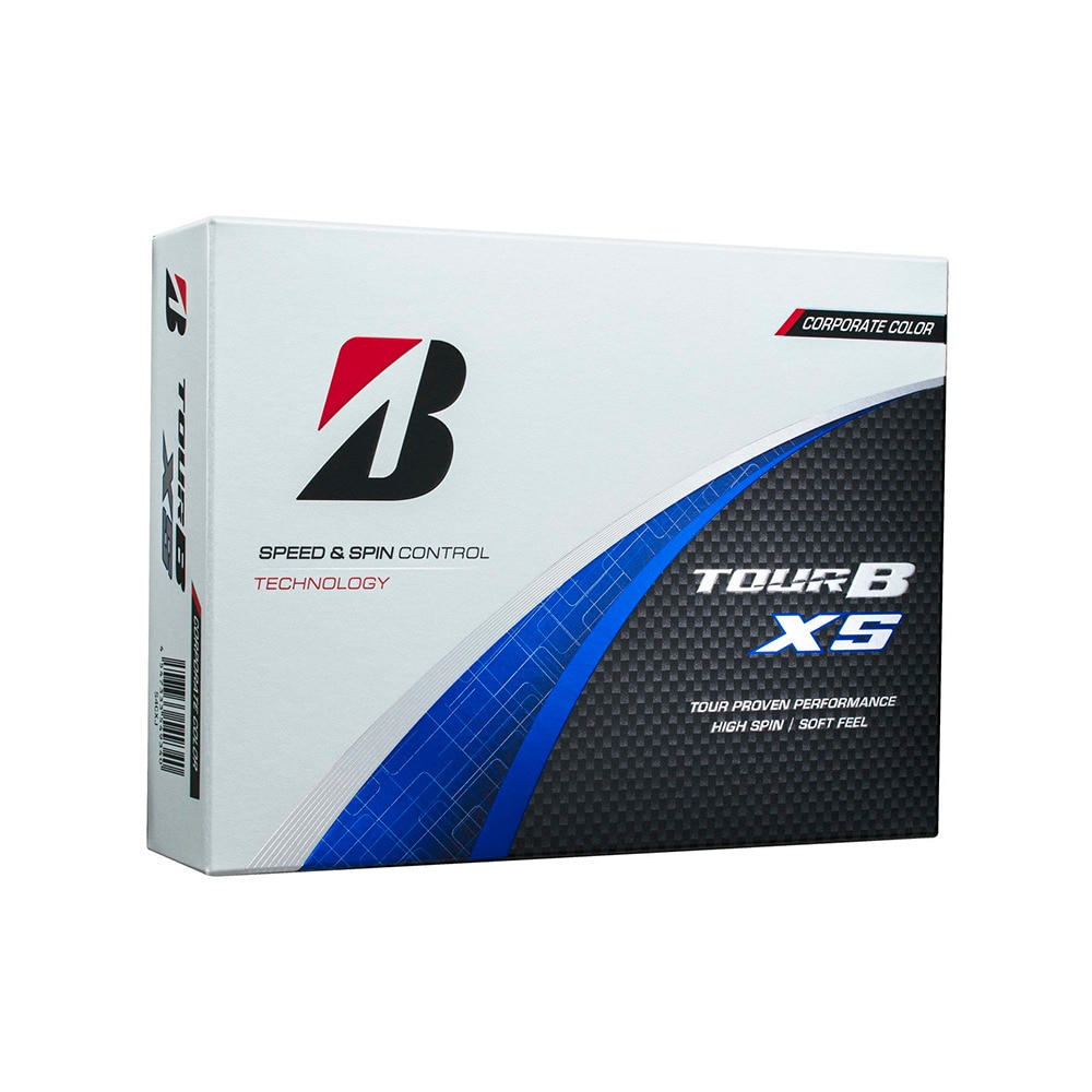 ブリヂストンゴルフ（BRIDGESTONE GOLF）（メンズ）ゴルフボール ツアーBXS 24TOUR B XS S4CXJ ダース(12個入り)