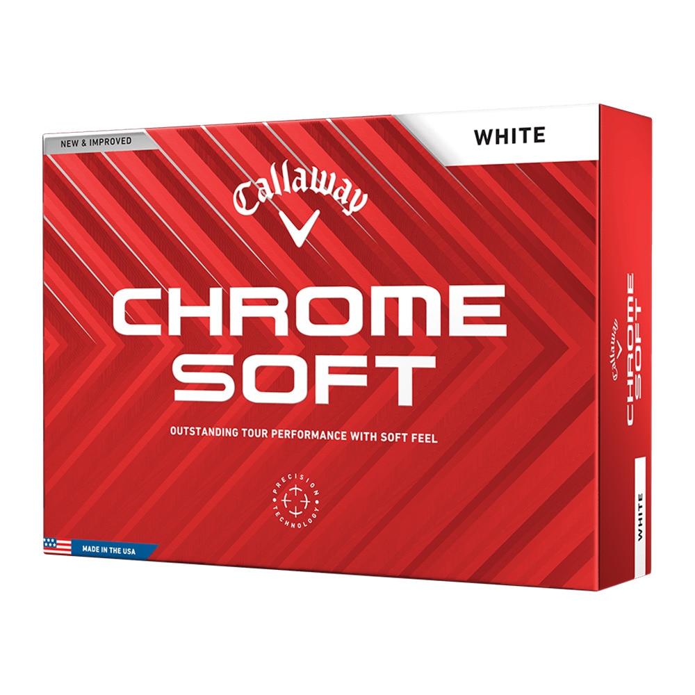 キャロウェイ（CALLAWAY）（メンズ）ゴルフボール クロムソフト CHROME SOFT ダース(12個入り) 