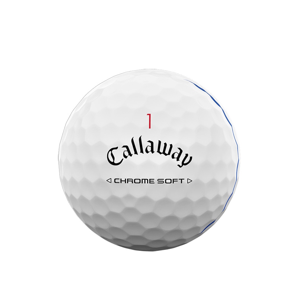 キャロウェイ（CALLAWAY）（メンズ）ゴルフボール クロムソフト CHROME SOFT トリプル・トラック ダース(12個入り) 
