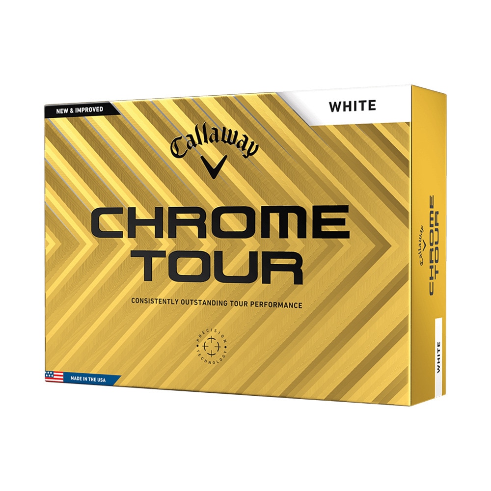 キャロウェイ（CALLAWAY）（メンズ）ゴルフボール クロムツアー CHROME TOUR ダース(12個入り) 
