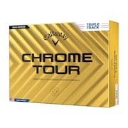 (メンズ)ゴルフボール クロムツアー CHROME TOUR トリプル・トラック ダース(12個入り)