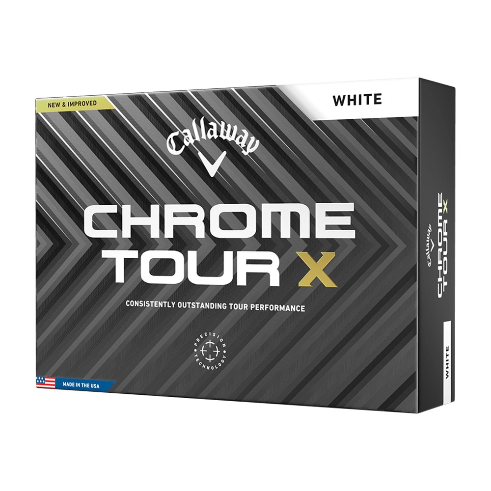 キャロウェイ（CALLAWAY）（メンズ）ゴルフボール クロムツアー CHROME TOUR X ダース(12個入り) 