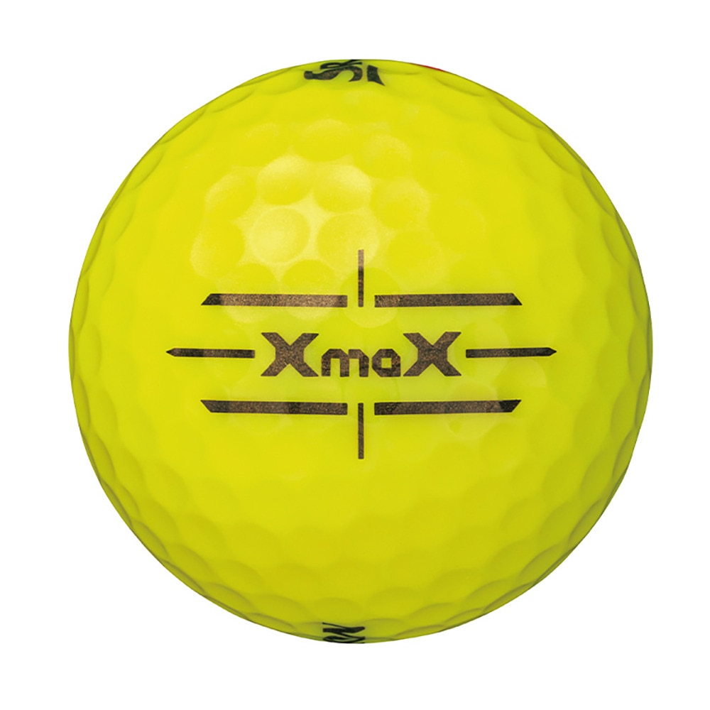 スリクソン（SRIXON）（メンズ）ゴルフボール XmaX YEL ダース(12個入り)