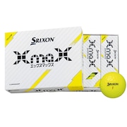 (メンズ)ゴルフボール XmaX YEL ダース(12個入り)