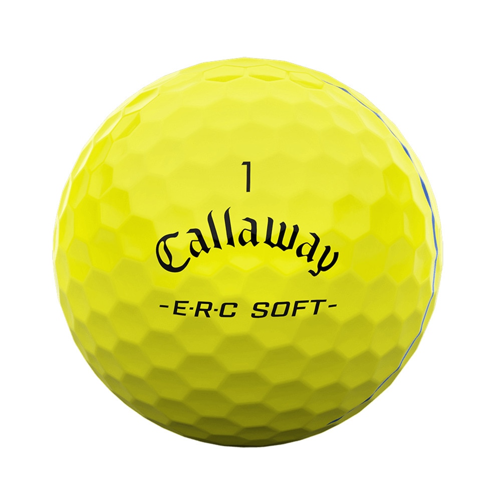 キャロウェイ（CALLAWAY）（メンズ）ゴルフボール ERC SOFT YLW 25 TT 3B ダース(12個入り)
