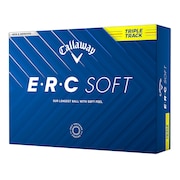 (メンズ)ゴルフボール ERC SOFT YLW 25 TT 3B ダース(12個入り)