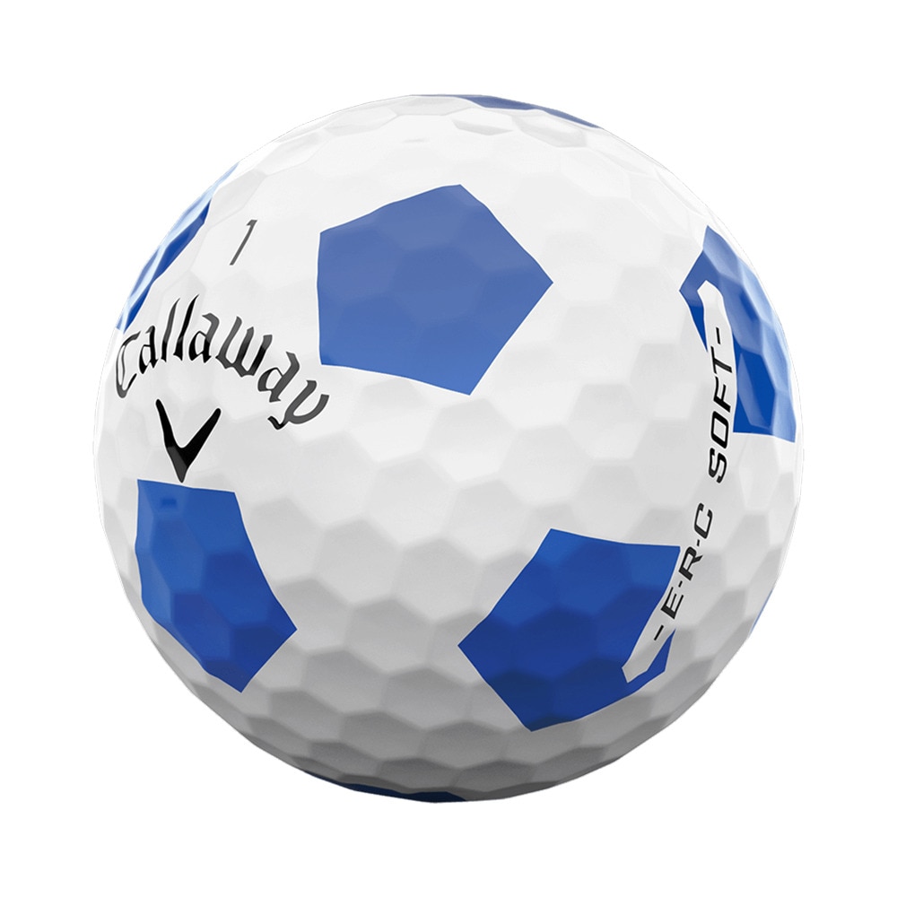 キャロウェイ（CALLAWAY）（メンズ）ゴルフボール ERCSFT 25 TRVS BLU 3B ダース(12個入り)