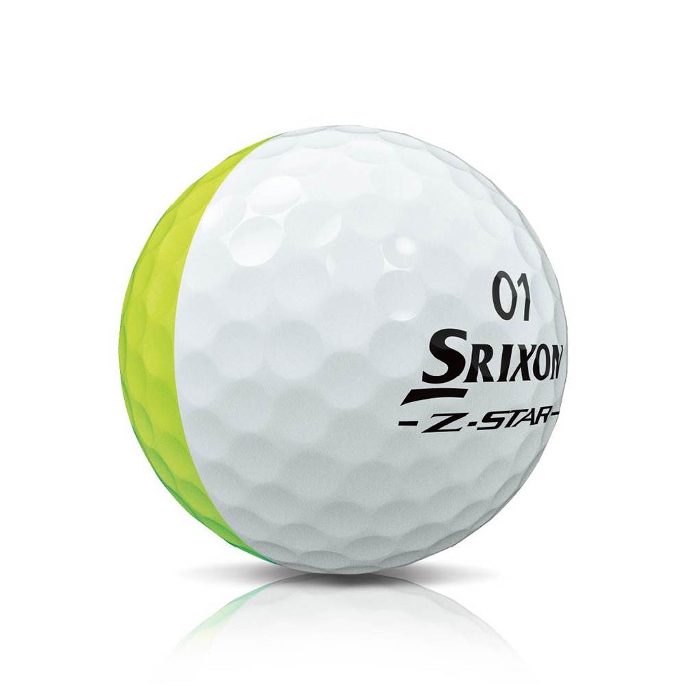 スリクソン（SRIXON）（メンズ）ゴルフボール ゼットスター Z-STAR9 ディバイド SN ZS9 DIV WY ダース(12個入り)