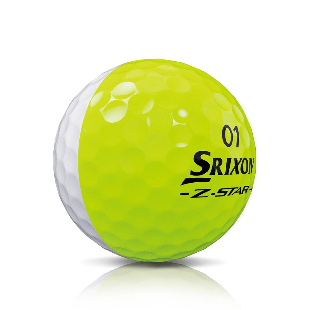 スリクソン（SRIXON）（メンズ）ゴルフボール ゼットスター Z-STAR9 ディバイド SN ZS9 DIV WY ダース(12個入り)