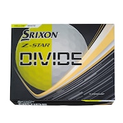 (メンズ)ゴルフボール ゼットスター Z-STAR9 ディバイド SN ZS9 DIV WY ダース(12個入り)